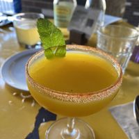 Mango tango cocktail  at Kati Vegan Thai in Seattle