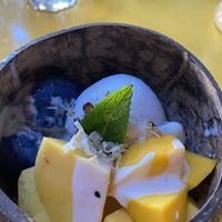 Mango delight dessert  at Kati Vegan Thai in Seattle