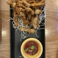 Devil wings - these are SPICEY! 🥵 ❤️   at Kati Vegan Thai in Seattle