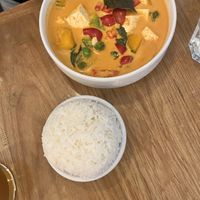 Pumpkin Curry - my personal favorite of the day 😊   at Kati Vegan Thai in Seattle