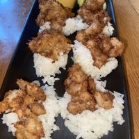 Jackfruit sticky rice  at Kati Vegan Thai in Seattle