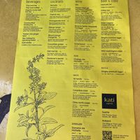 Drinks  at Kati Vegan Thai in Seattle