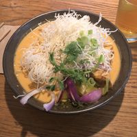 Khao Soi. Worth the trip  at Kati Vegan Thai in Seattle