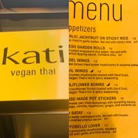 Awesome Thai food in Seattle, Washington   at Kati Vegan Thai in Seattle