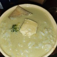 Green curry with tofu at Kati Vegan Thai in Seattle