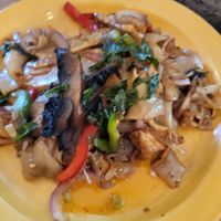 noodles at Kati Vegan Thai in Seattle