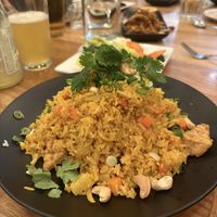 Pineapple rice  at Kati Vegan Thai in Seattle