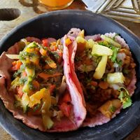 Tacos Lulu & Cauliflower Pastor at Con.Siente de LULU La Bruja in Bacalar