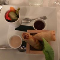 Spring rolls  at Ocean House in Dennis Port