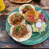 I had the vegan tacos! at Guaka in Faro