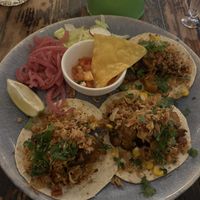 Vegan tacos  at Guaka in Faro