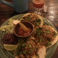 Vegan tacos  at Guaka in Faro