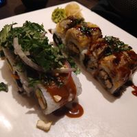 Thai Hippie and Shiitake To Me at Blue Sushi Sake Grill in Westwood