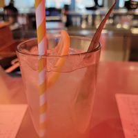 Coco hydration (coconut water, strawberry, lemonade) at Blue Sushi Sake Grill in Westwood