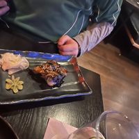 Vegan Unami nigiri   at Blue Sushi Sake Grill in Westwood