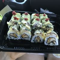 Eden and shiitake roll at Blue Sushi Sake Grill in Westwood
