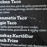 Veggie Taco at Akureyri Backpackers in Akureyri