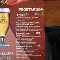 vegetarian and vegan options (july 2025)  at Akureyri Backpackers in Akureyri