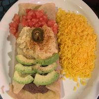 VeganBurrito at Cafe Mosaico in Quito