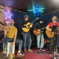 Live music  at Cafe Mosaico in Quito