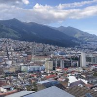 More view   at Cafe Mosaico in Quito