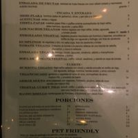Vegan options at Cafe Mosaico in Quito