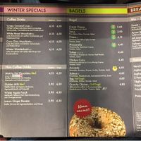 Menu (Nov 2017)  at Coffee Fellows in Dusseldorf