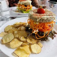 Healthy and creative burgers! Absolutely tasteful!!! at Bigode Verde in Recife