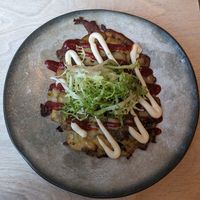 Korean bubble and squeak at Elnecot in Manchester