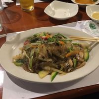 Japchae at Seoul Garden in Raleigh