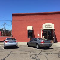 Front door at Baldwin Saloon in The Dalles