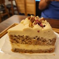 carrot cake at Soiroum in Seoul