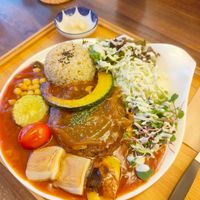 Hamburg rice at Soiroum in Seoul