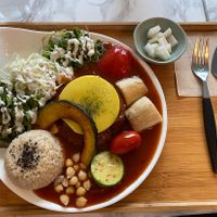 Hamburg steak plate w chz!  at Soiroum in Seoul