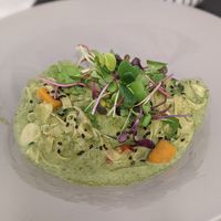 Pasta with Spinach Cream at Soiroum in Seoul