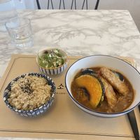 Curry strew   at Soiroum in Seoul