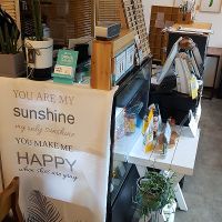 Interior of location, view towards the counter at Soiroum in Seoul