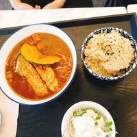 Tempeh curry at Soiroum in Seoul
