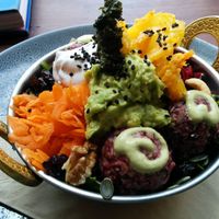 falafel bowl at Forest Eats in Kiama