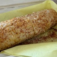 Street Corn in the Cob $5  at El Cocinero Restaurant in Van Nuys