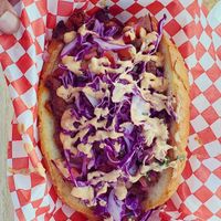 Vegan Torta at El Cocinero Restaurant in Van Nuys