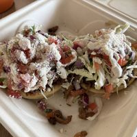 Sopes   at El Cocinero Restaurant in Van Nuys