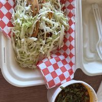 Crispy Jack Fruit Birria Tacos   at El Cocinero Restaurant in Van Nuys
