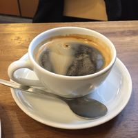 Large americano  at Hermetic Coffee Roasters in Hamburg
