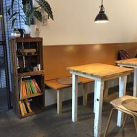 Inside  at Hermetic Coffee Roasters in Hamburg