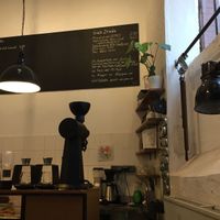 Inside  at Hermetic Coffee Roasters in Hamburg