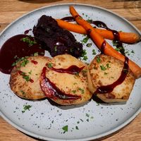 Selerieschnitzel at Die Kuche Jungbusch in Mannheim