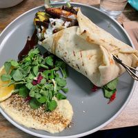 Vegan shawarma  at Hunter in Rye