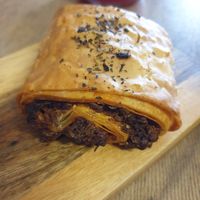 Pizza bite at Hunter in Rye