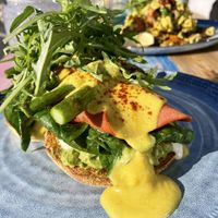 English muffins w hollandaize  at Hunter in Rye